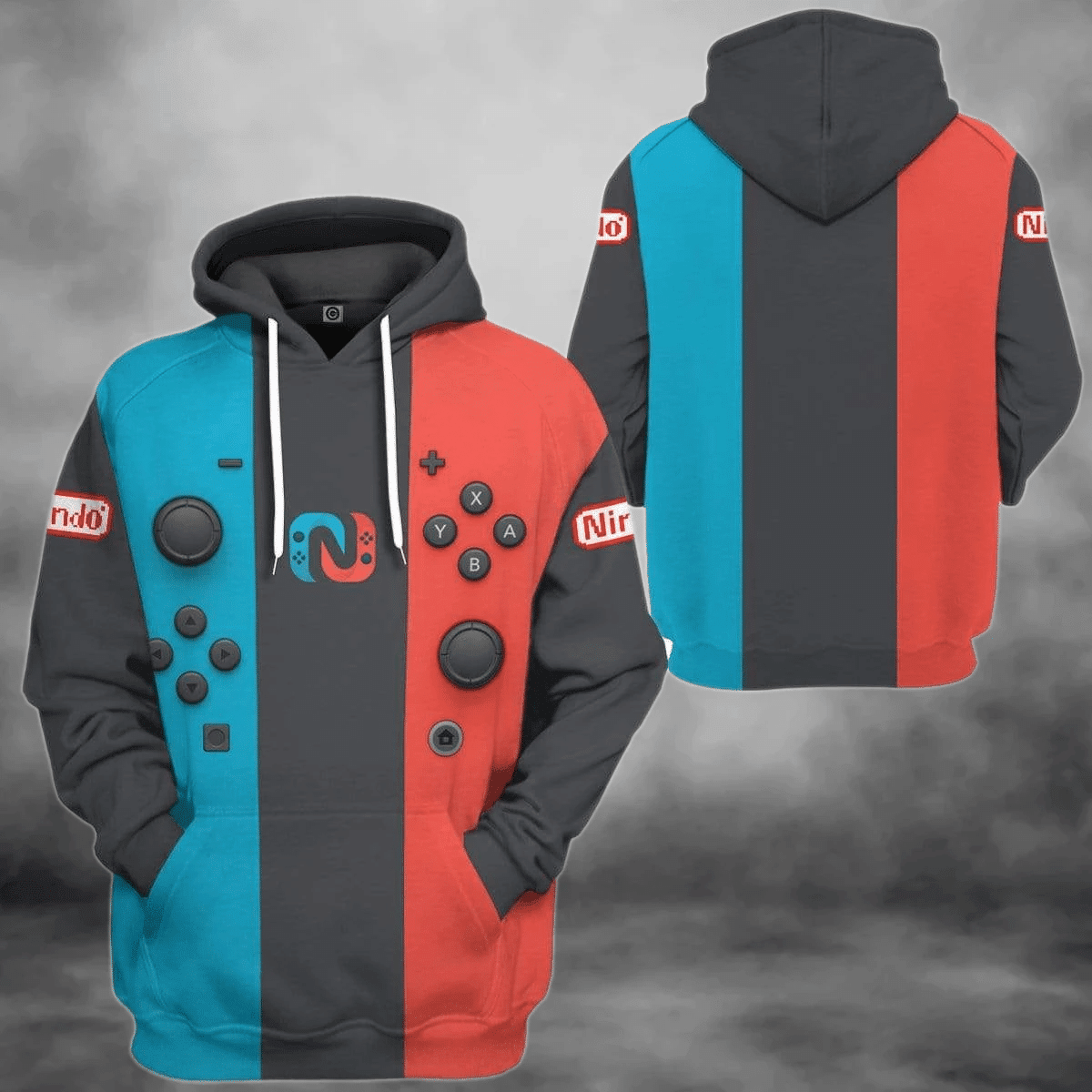 Nintendo Switch 3D All Over Print | Hoodie | For Men & Women | Fu