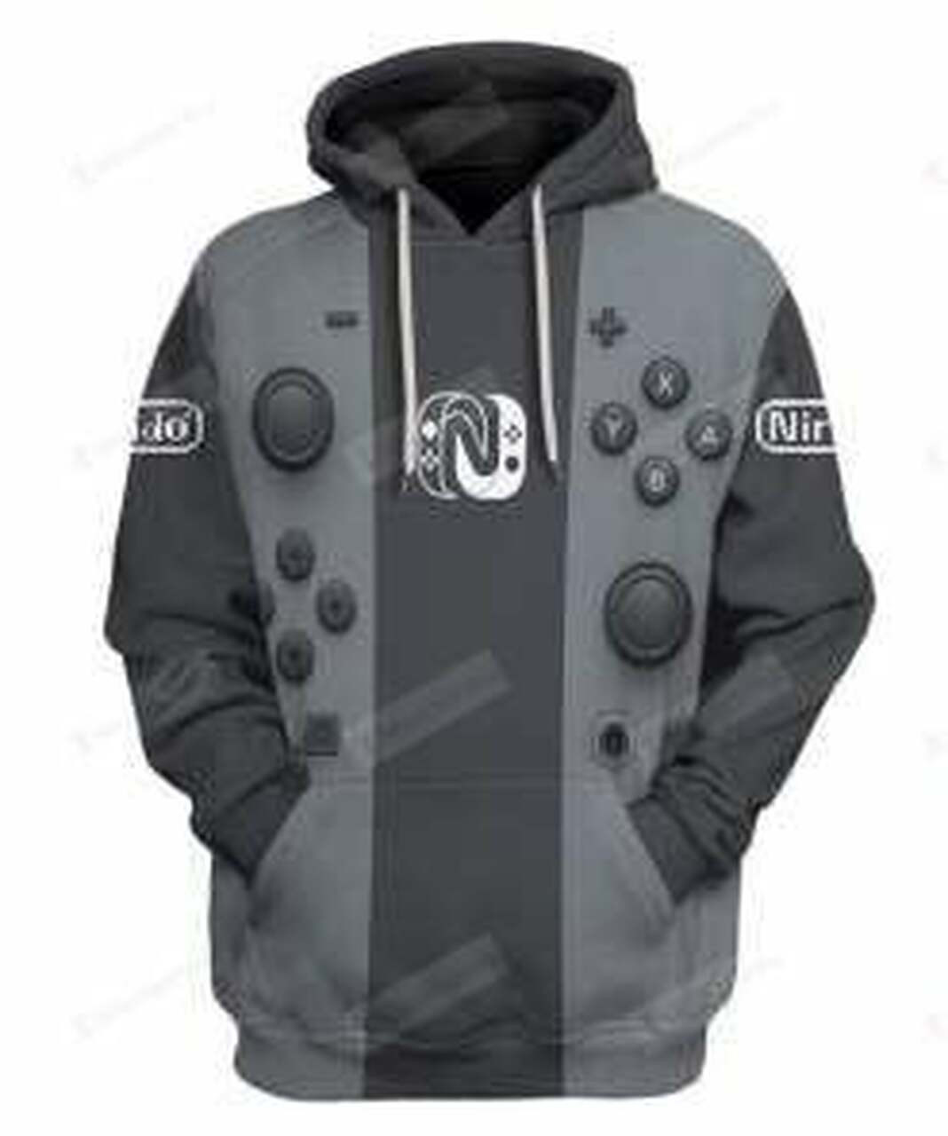 Nintendo Switch 3d All Over Print Hoodie