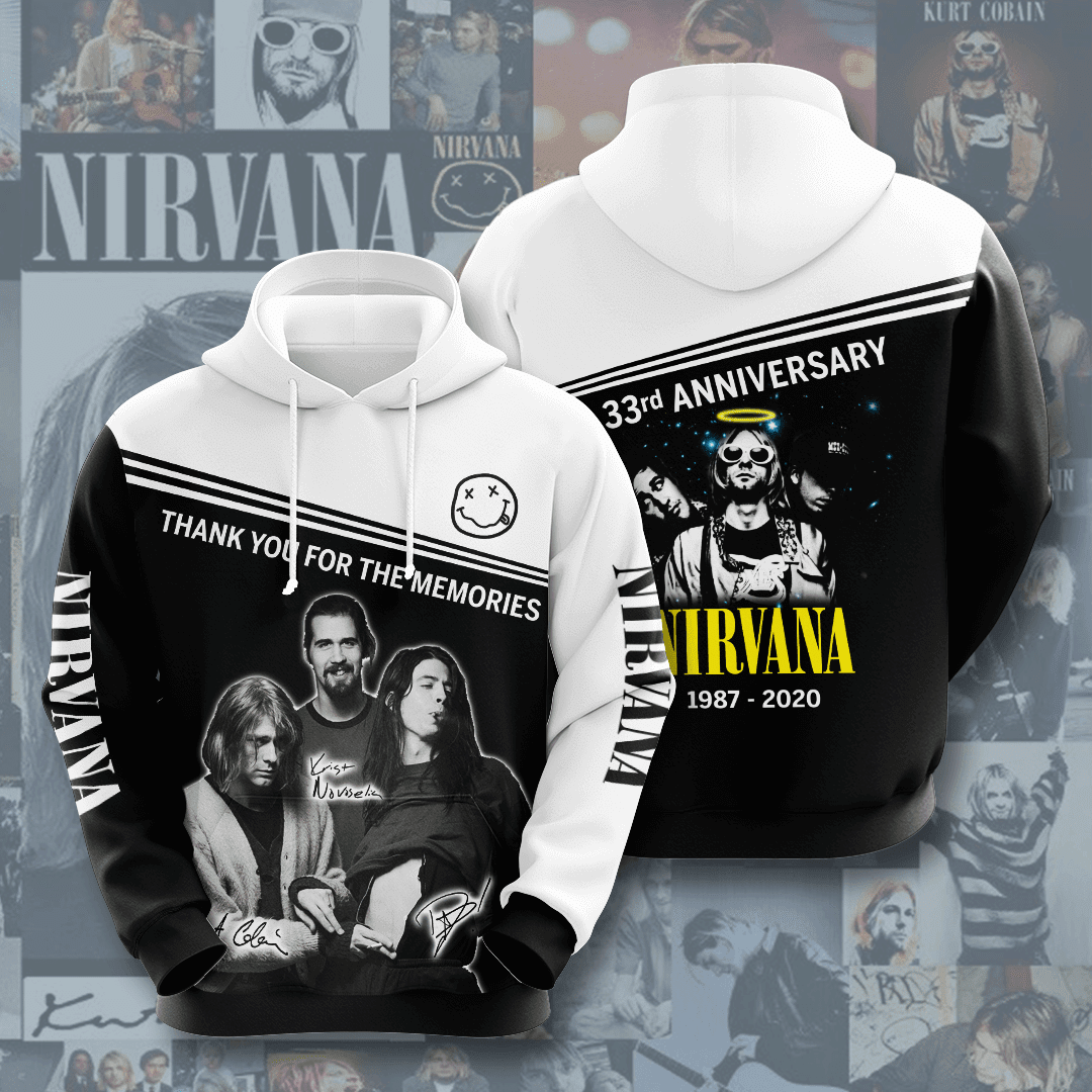 Nirvana No1476 Custom Hoodie 3D