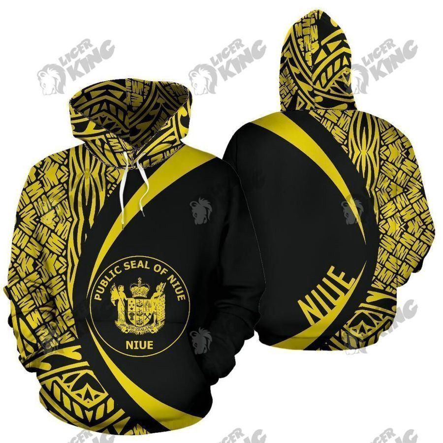 Niue Polynesian Pullover And Zip Pered Hoodies Custom 3D Graphic Printed 3D Hoodie All Over Print Hoodie For Men For Women