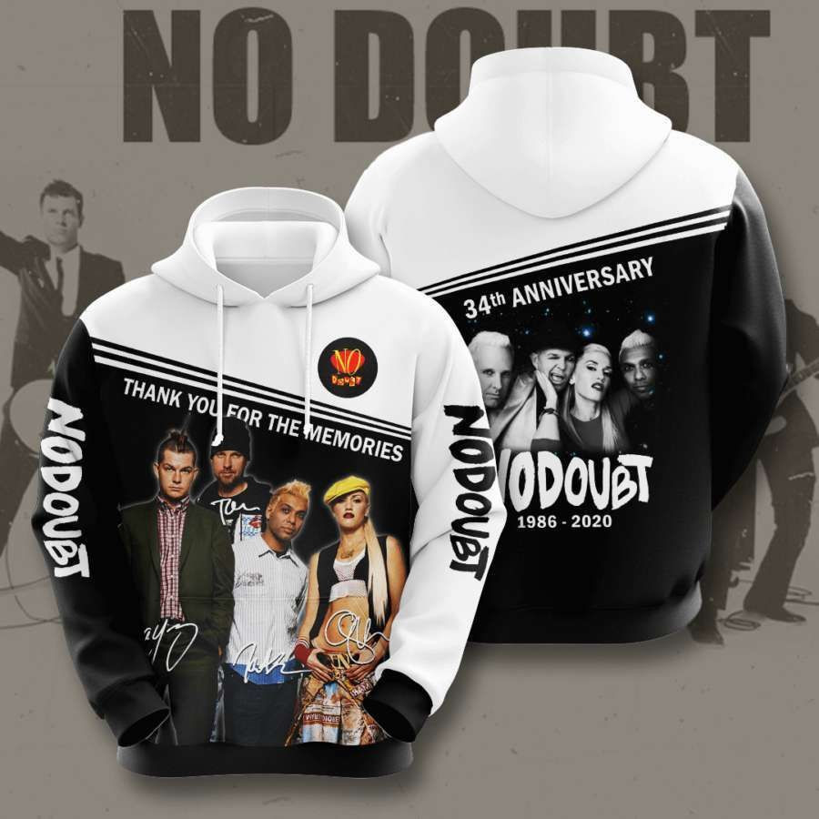 No Doubt No1477 Custom Hoodie 3D All Over Print