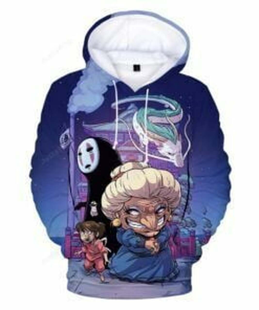 No Face 3d All Print Hoodie