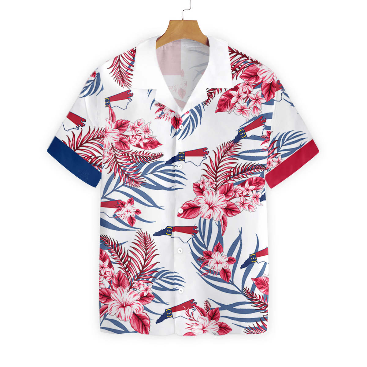 North Carolina Proud Hawaiian Shirt