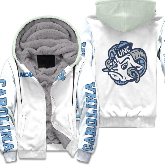 North Carolina Tar Heels Ncaa Bomber Jacket 3D Fleece Hoodie