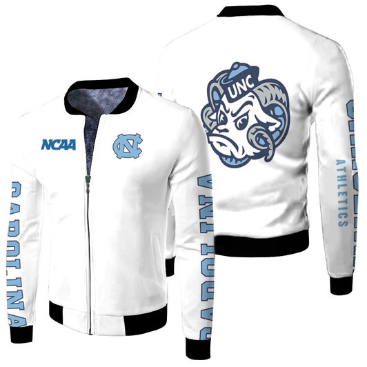 North Carolina Tar Heels Ncaa Bomber Jacket Fleece Bomber Jacket