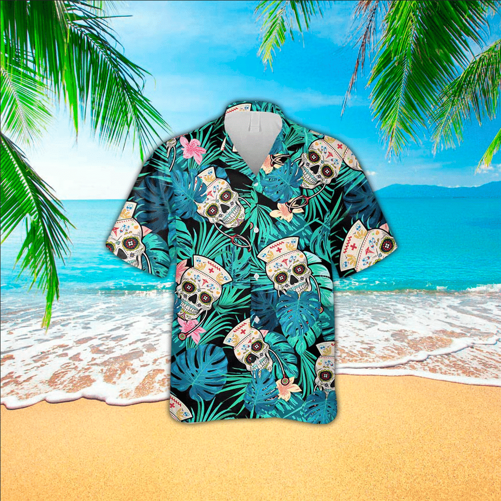 Nurse Hawaiian Shirt Perfect Nurse Terrier Clothing Shirt for Men and Women