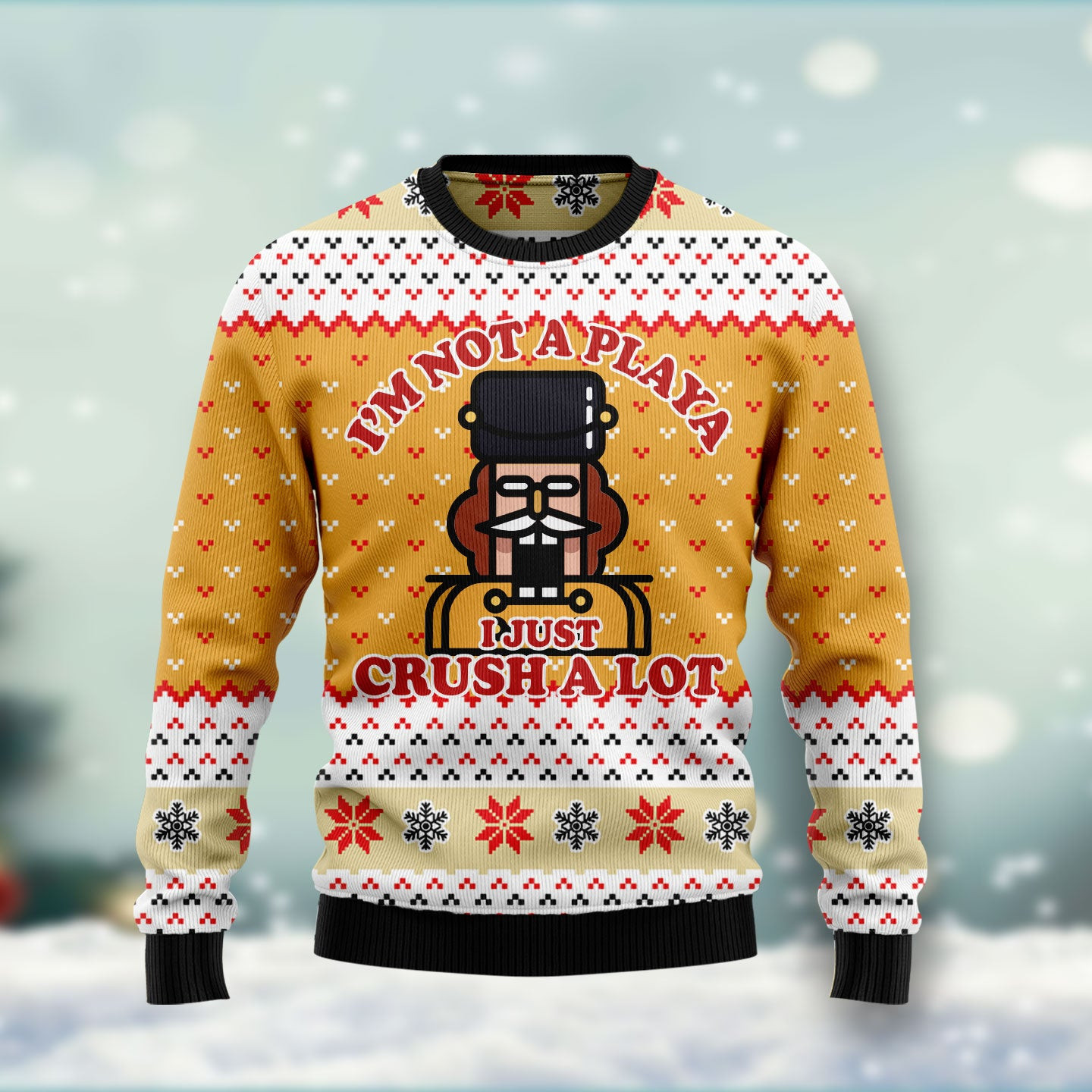 Nutcracker Playa Ugly Christmas Sweater