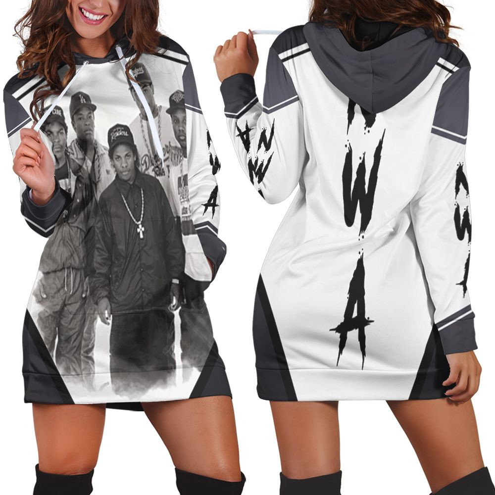 Nwa Legend Rappers Hoodie Dress Sweater Dress Sweatshirt Dress