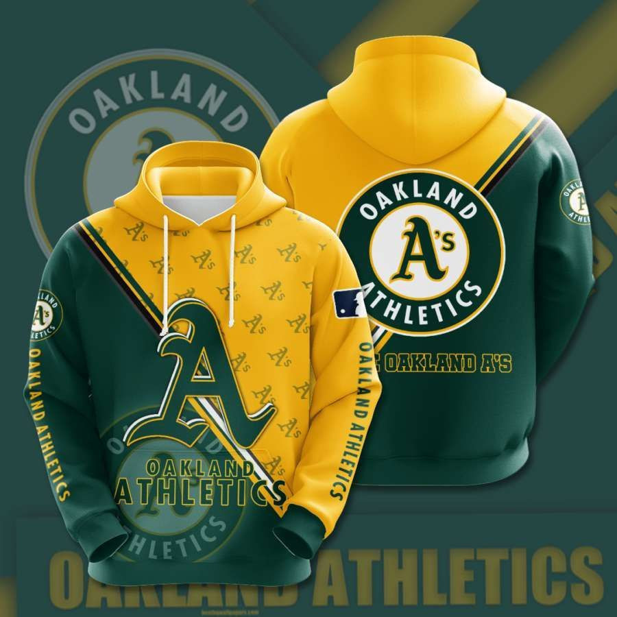 Oakland Athletics No1505 Custom Hoodie 3D All Over Print