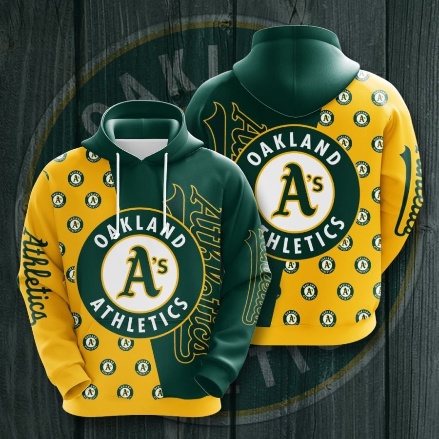 Oakland Athletics No1507 Custom Hoodie 3D All Over Print
