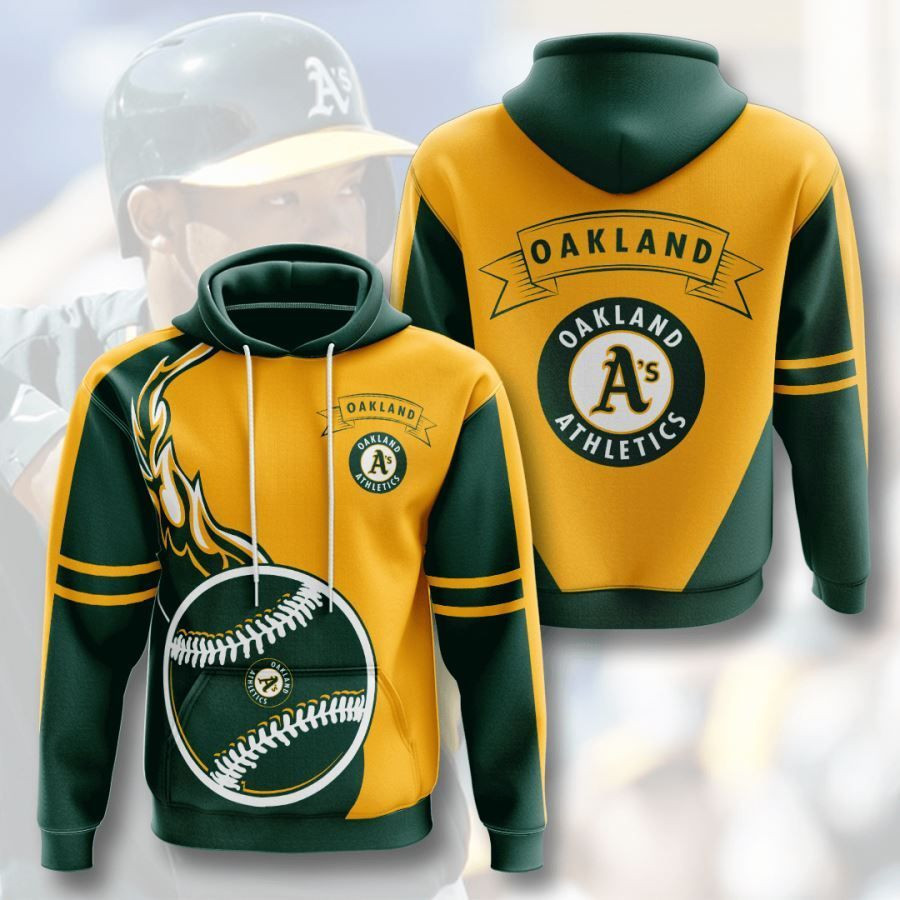 Oakland Athletics No1509 Custom Hoodie 3D All Over Print