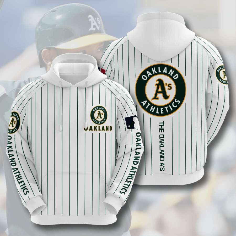 Oakland Athletics No1512 Custom Hoodie 3D All Over Print