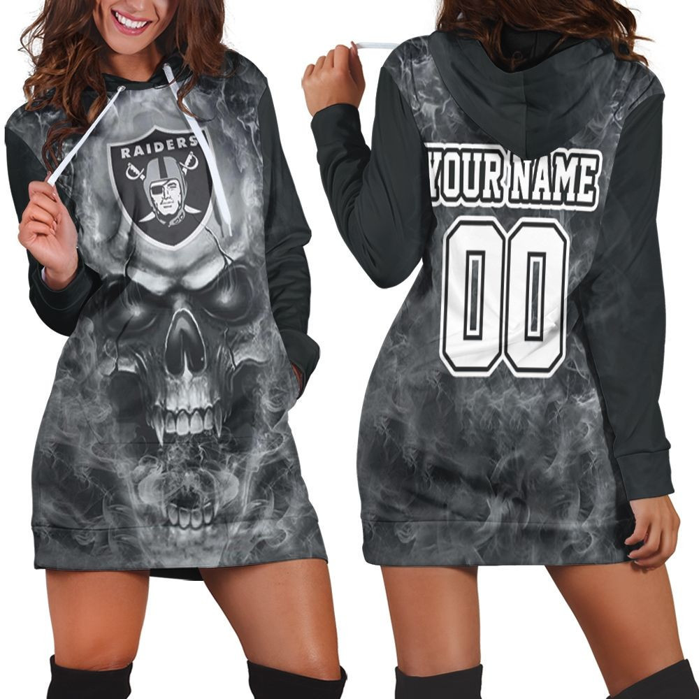 Oakland Raiders 3d Hoodie Dress Sweater Dress Sweatshirt Dress