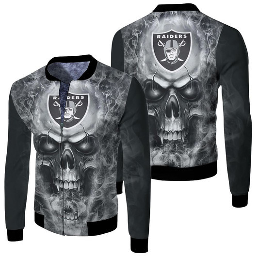 Oakland Raiders Fleece Bomber Jacket