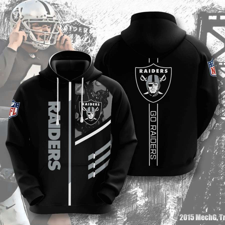 Oakland Raiders No1517 Custom Hoodie 3D All Over Print