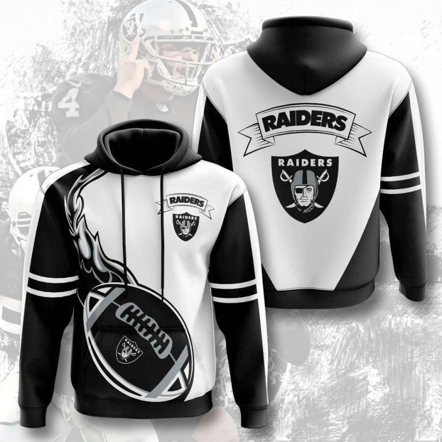 Oakland Raiders No1523 Custom Hoodie 3D All Over Print