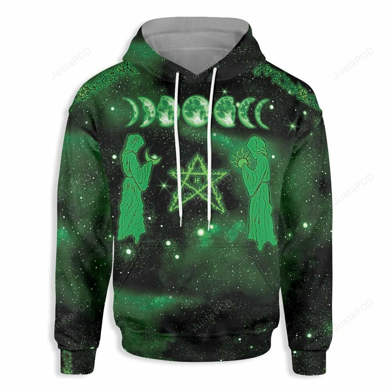 Occult Tree Wicca 3d All Over Printed Hoodie