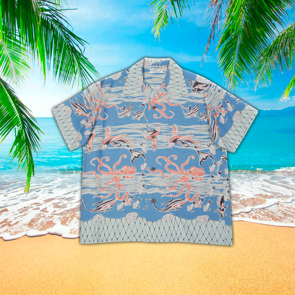 Octopus Hawaiian Shirt For Men Octopus Lover Gifts Shirt for Men and Women