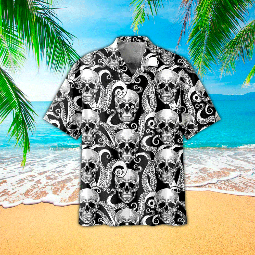 Octopus Hawaiian Shirt Perfect Octopus Clothing Shirt for Men and Women