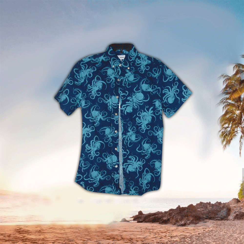 Octopus Shirt Octopus Hawaiian Shirt For Octopus Lovers Shirt for Men and Women