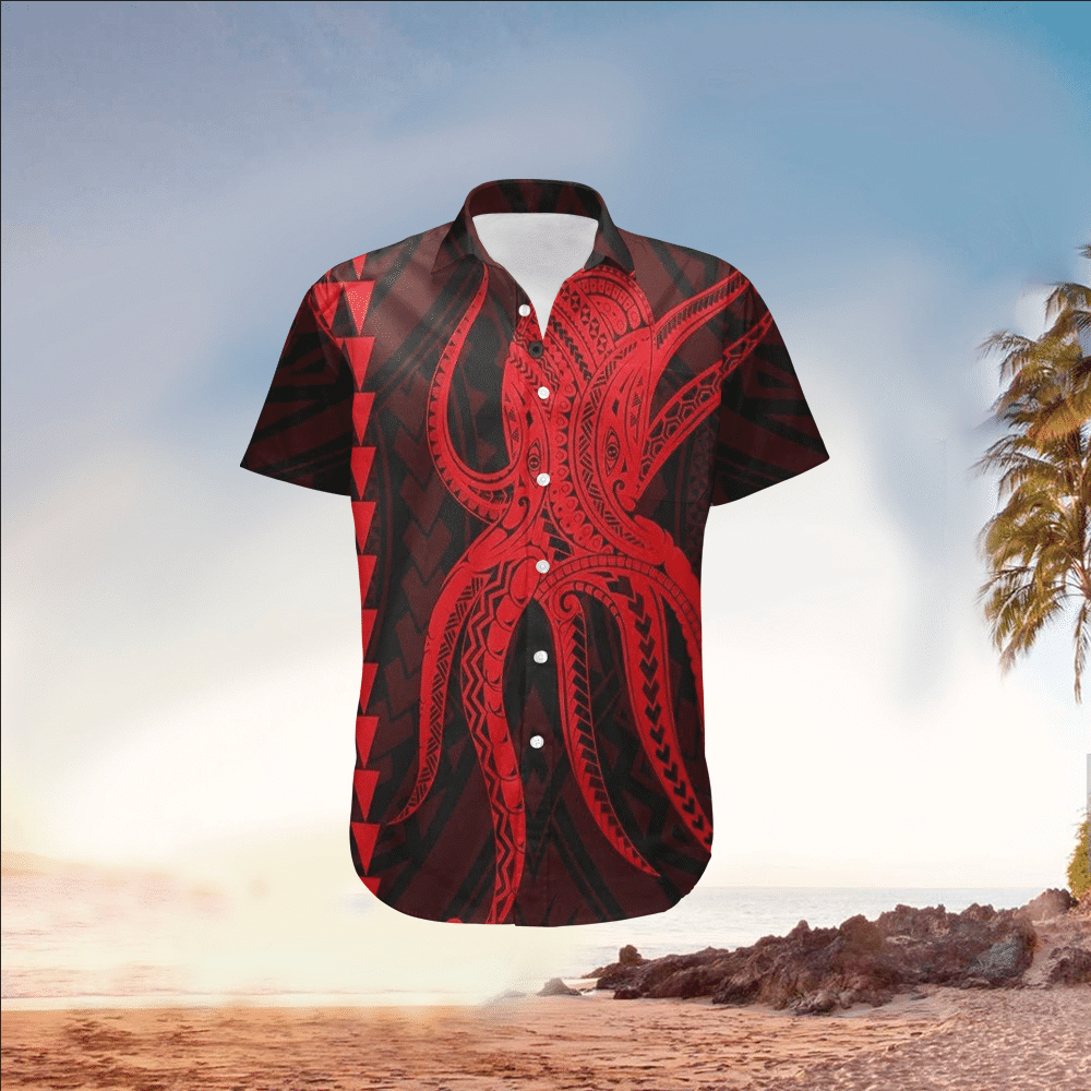 Octopus Shirt Octopus Hawaiian Shirt For Octopus Lovers Shirt for Men and Women