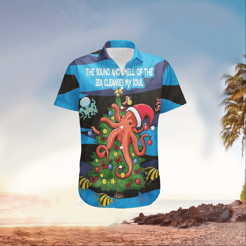 Octopus Shirt Octopus Hawaiian Shirt For Octopus Lovers Shirt for Men and Women