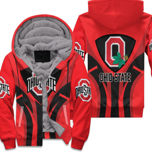 Ohio State Buckeyes 3D Fleece Hoodie