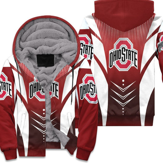 Ohio State Buckeyes For Fan 3D Fleece Hoodie