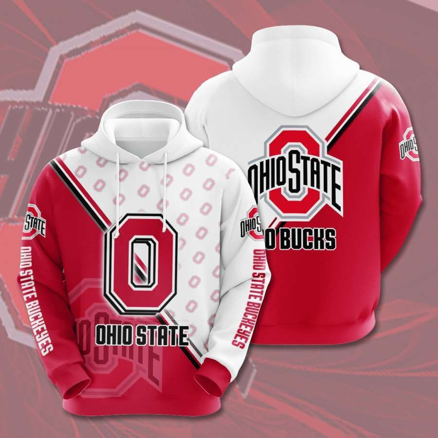 Ohio State Buckeyes No1534 Custom Hoodie 3D All Over Print