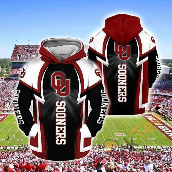 Oklahoma Sooners Fan Hoodie 3d