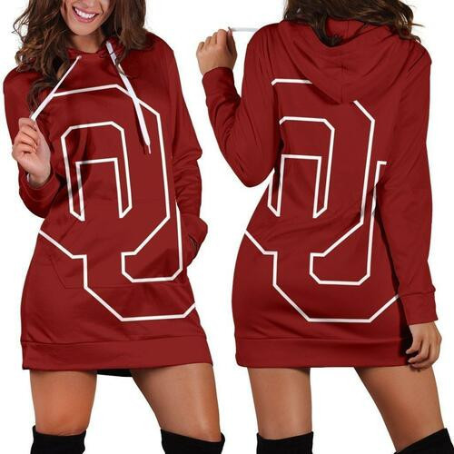 Oklahoma Sooners Hoodie Dress Sweater Dress Sweatshirt Dress 3d All Over Print For Women Hoodie