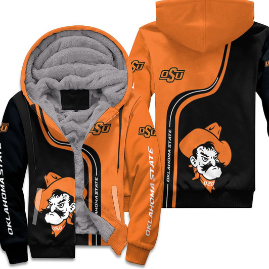 Oklahoma State Cowboys Ncaa For Cowboys Fan 3D Printed 3D Fleece Hoodie