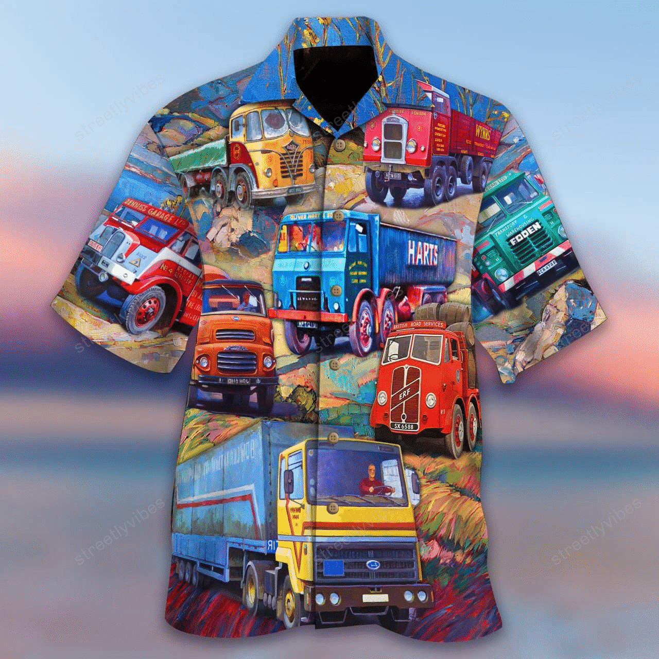 Once A Trucker Always A Trucker Hawaiian Shirt Hawaiian Shirt For Men