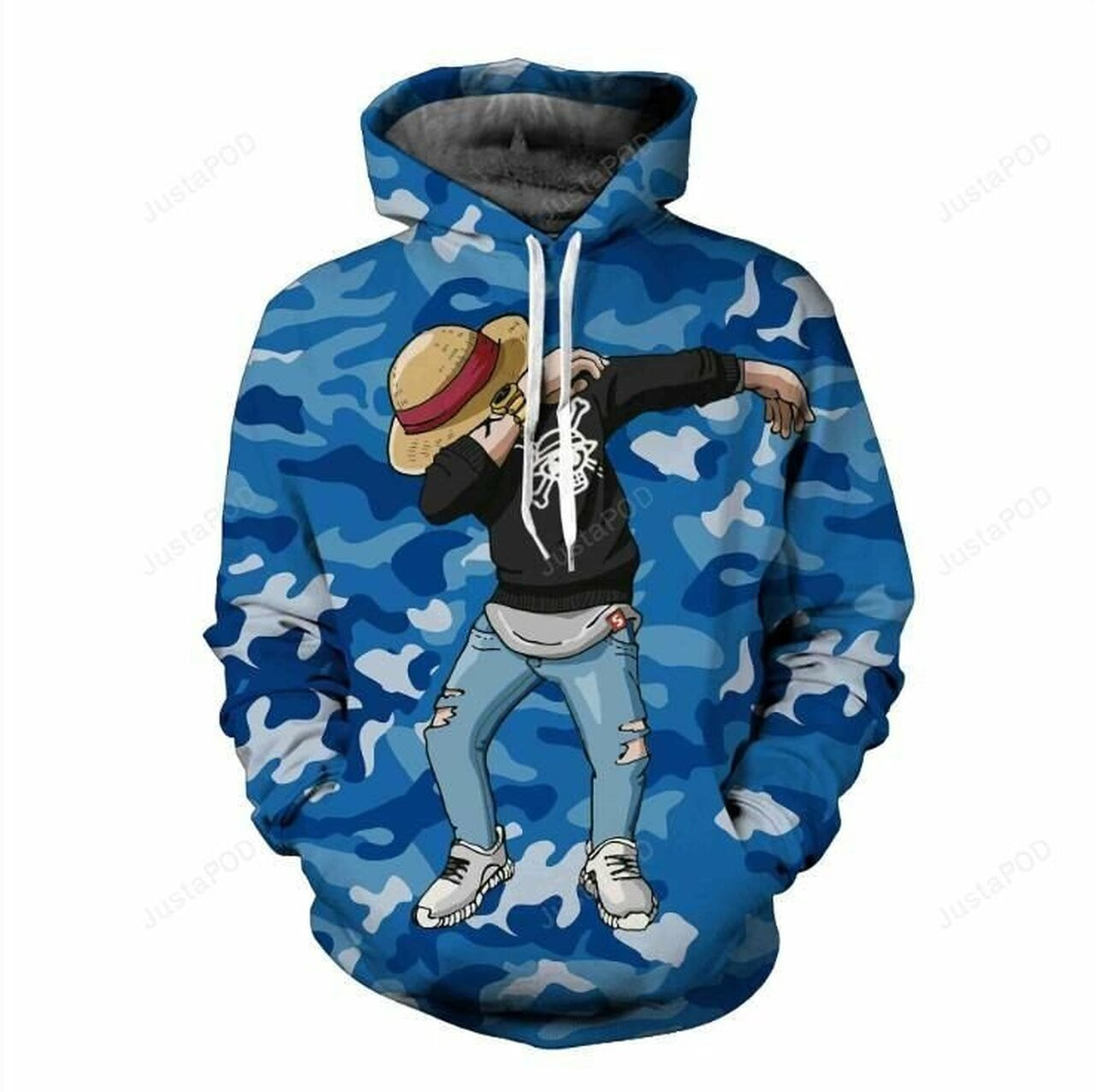 One Piece 3d All Over Print Hoodie