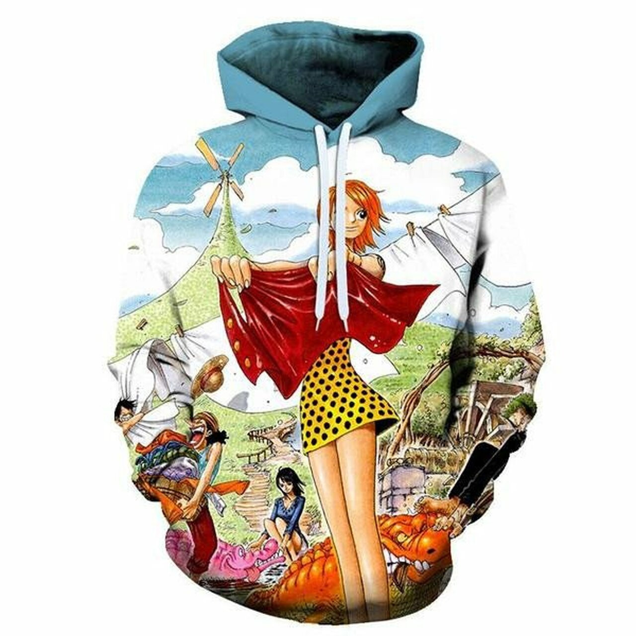 One Piece 3d All Over Print Hoodie