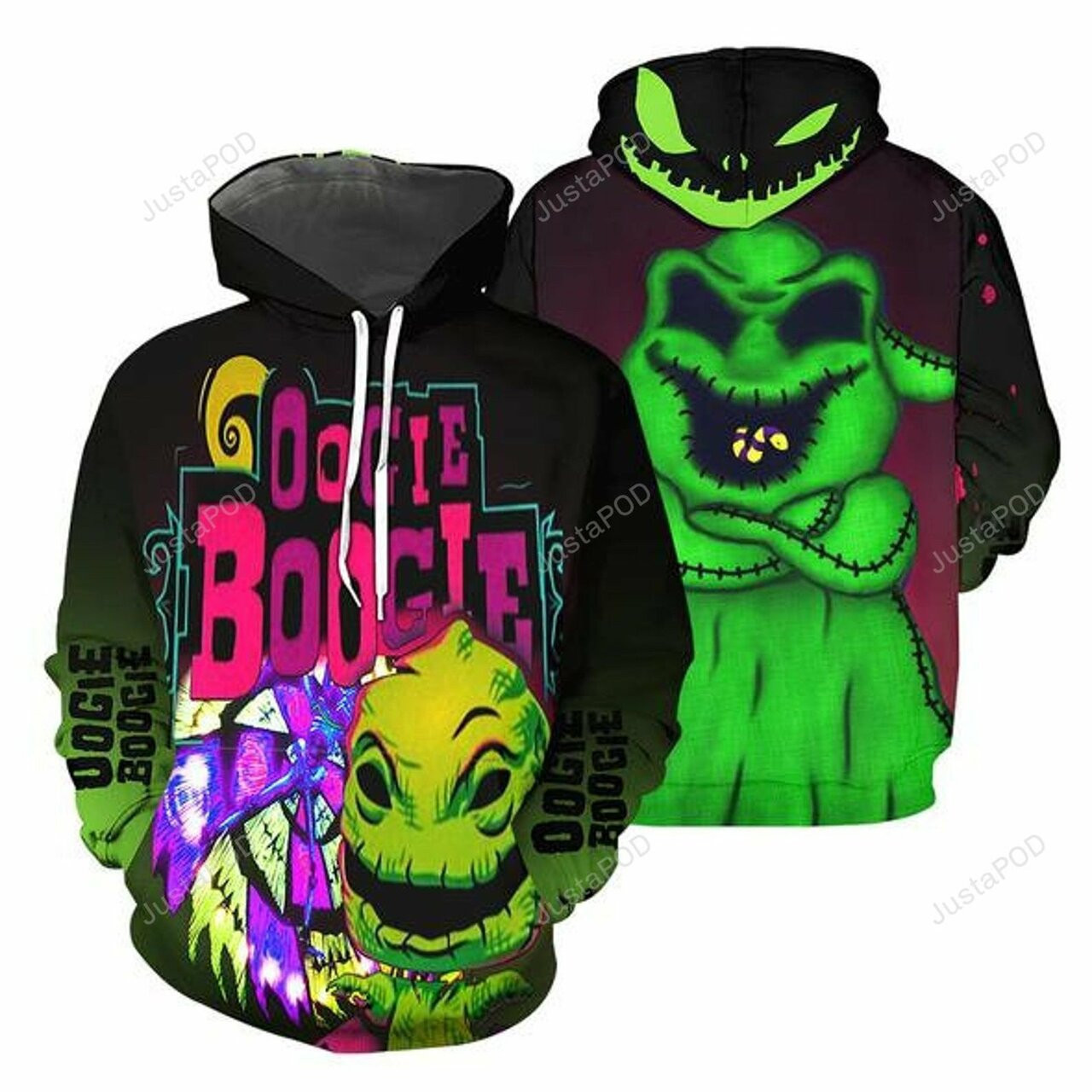 Oogie Boogie 03 The Nightmare Before Christmas For Unisex 3d All Over Print Hoodie