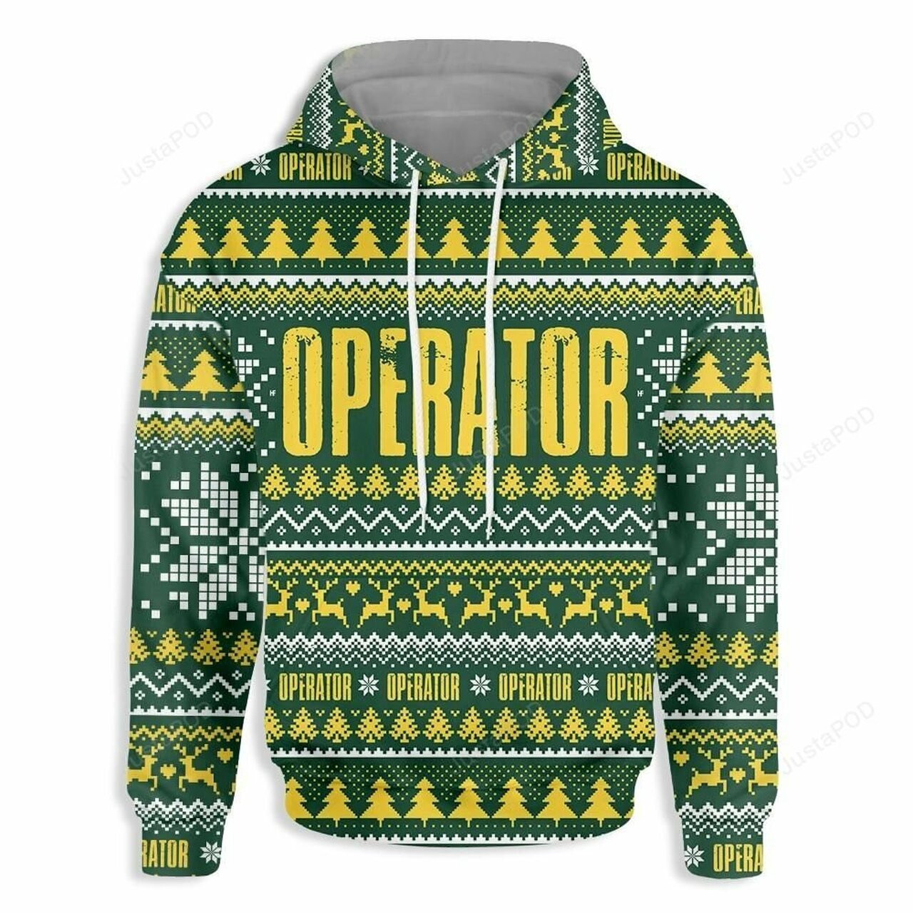 Operator Happy Christmas 3d All Over Print Hoodie