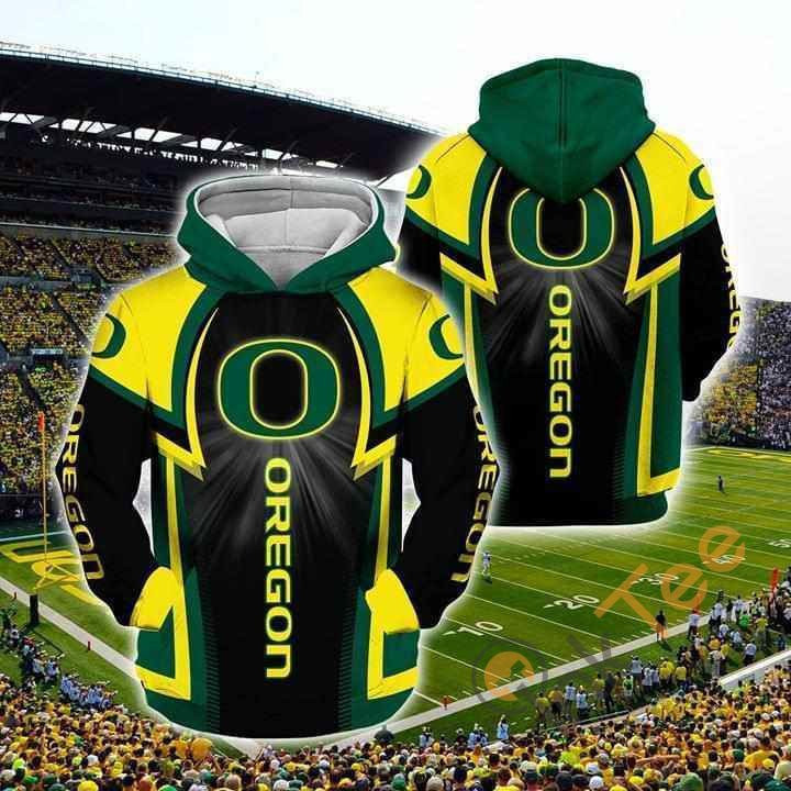 Oregon Ducks Ncaa For Ducks Fan Hoodie 3d