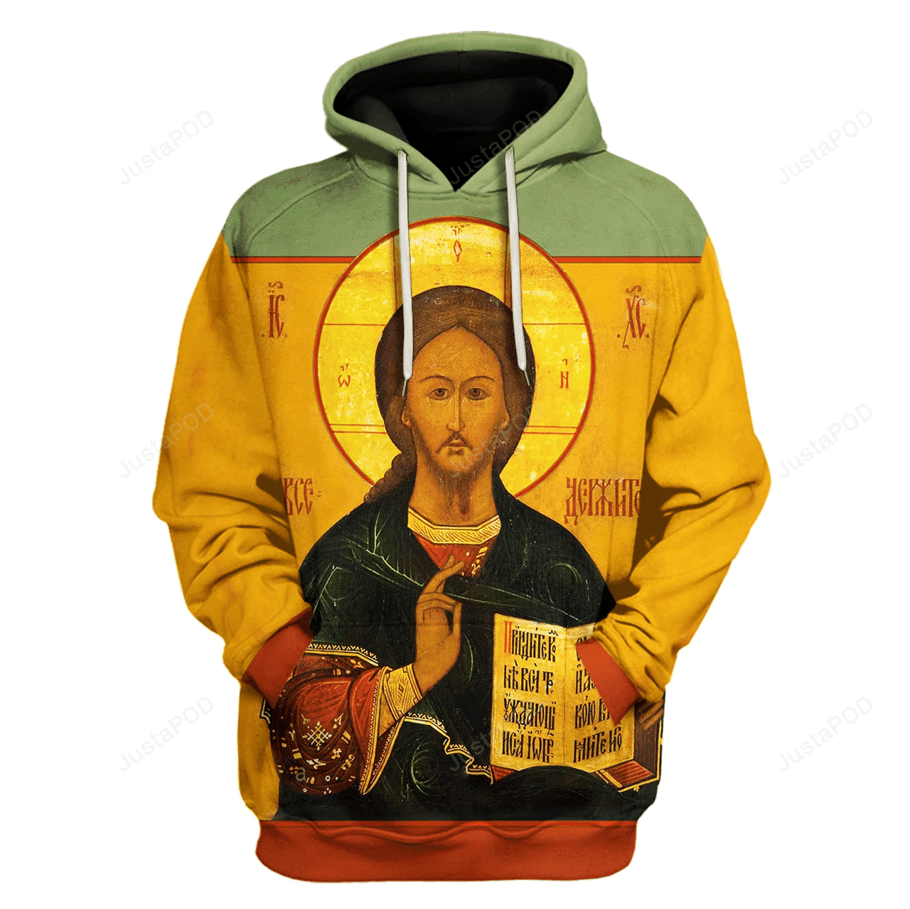 Orthodox Jesus 3d All Print Hoodie