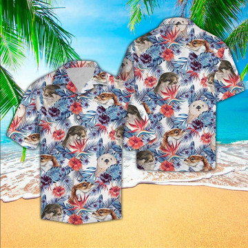 Otter Apparel Otter Button Up Shirt For Men and Women