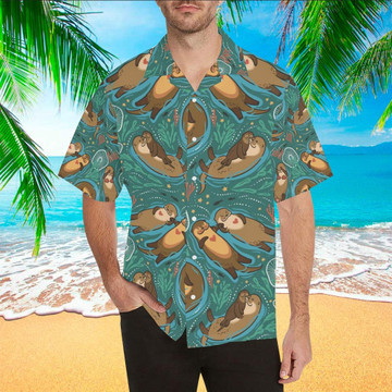 Otter Hawaiian Shirt Otter Shirt For Otter Lover Shirt For Men and Women