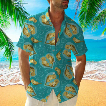 Otter Shirt Otter Hawaiian Shirt For Otter Lovers Shirt For Men and Women