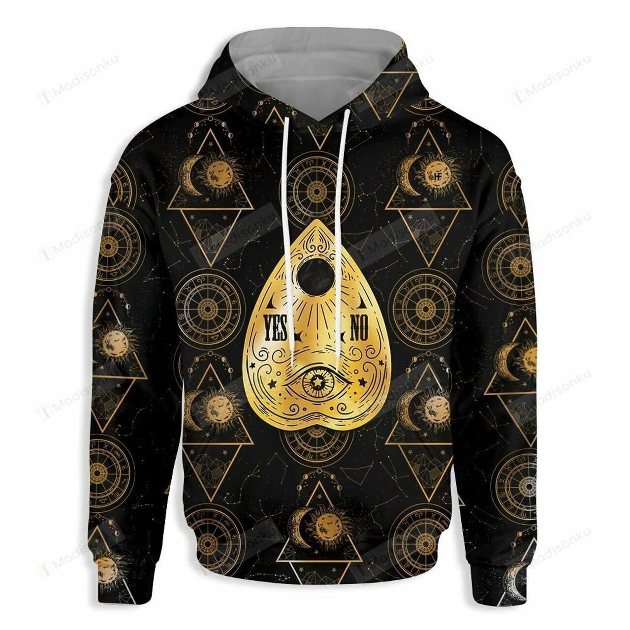 Ouija Third Eye Wicca For Unisex 3d All Over Print Hoodie