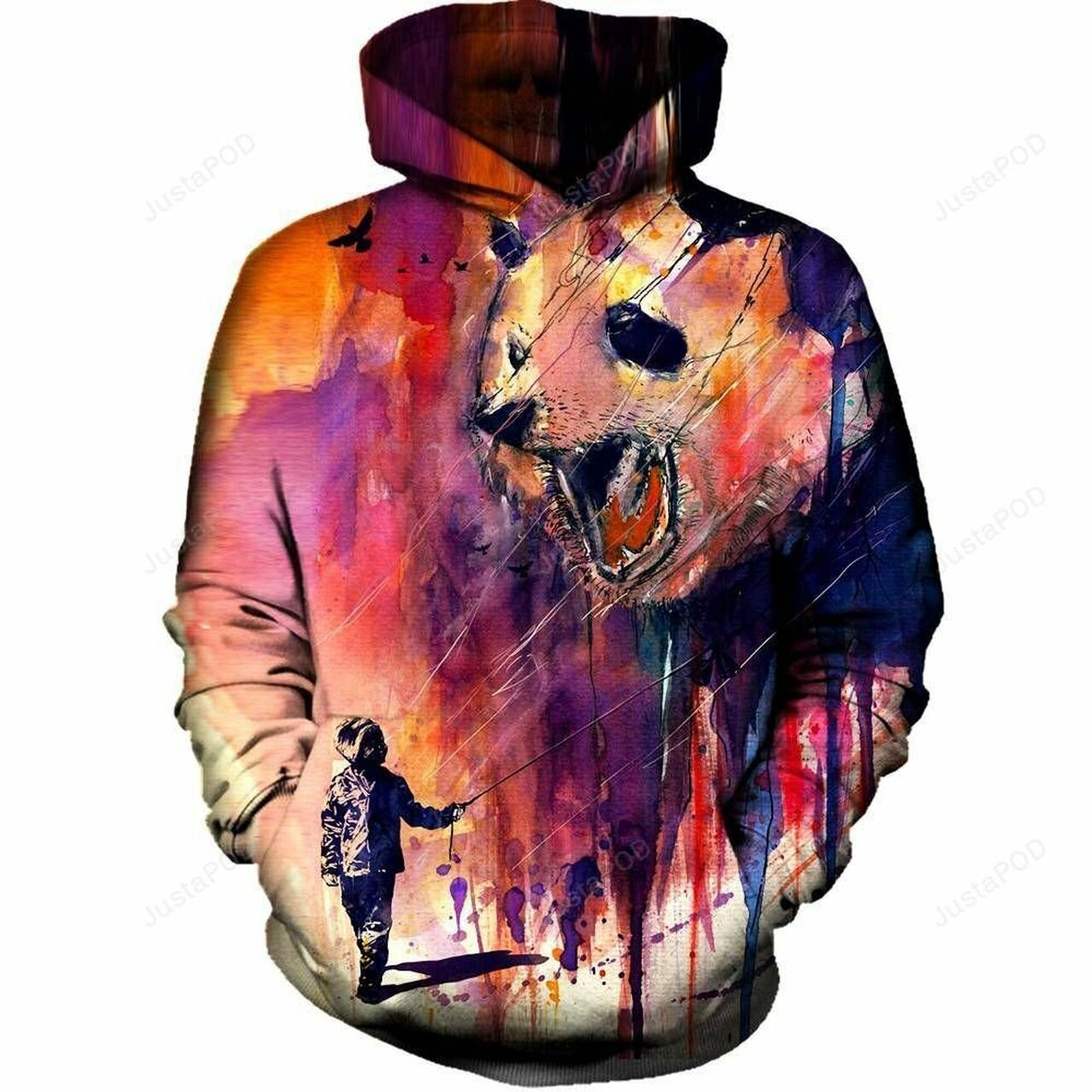 Out To Play 3d All Over Printed Hoodie