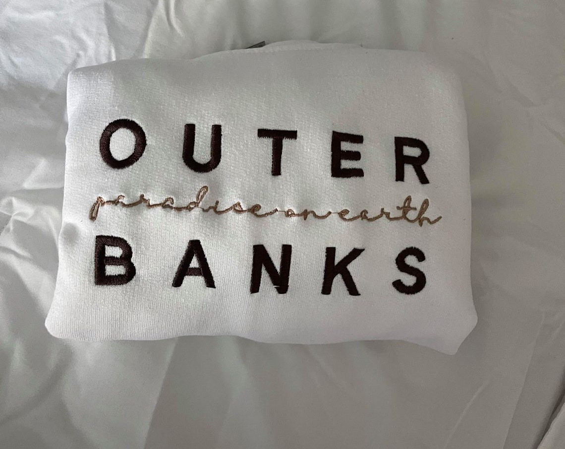 Outer Banks Embroidered Crewneck Choose Your Colors