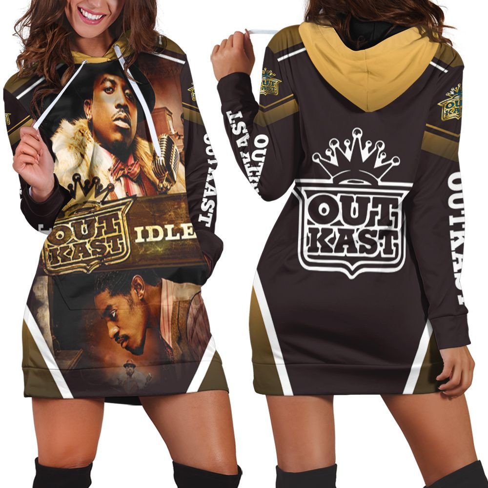 Outkast Idlewild Hoodie Dress Sweater Dress Sweatshirt Dress