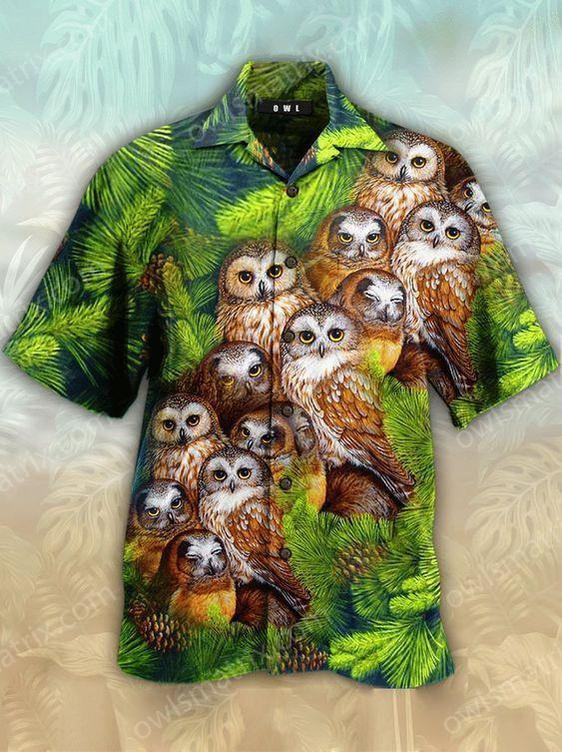 Owls Love Animals Life Style Limited Edition - Hawaiian Shirt 1 Hawaiian Shirt For Men