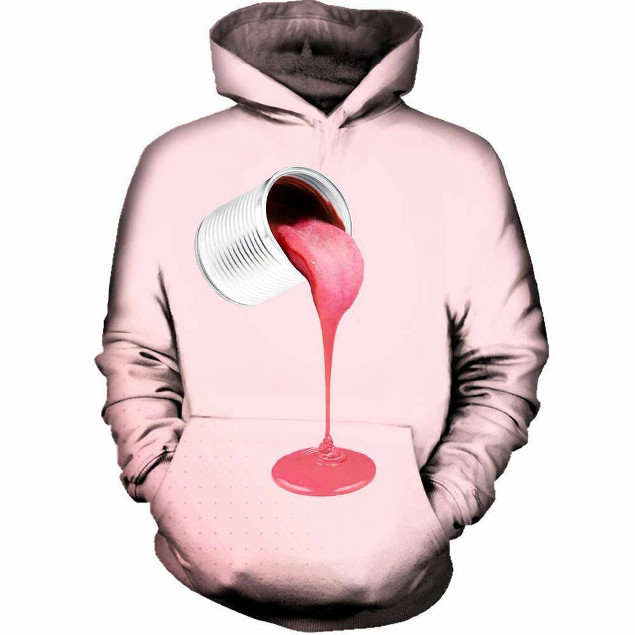 Paint Can 3d All Over Printed Hoodie