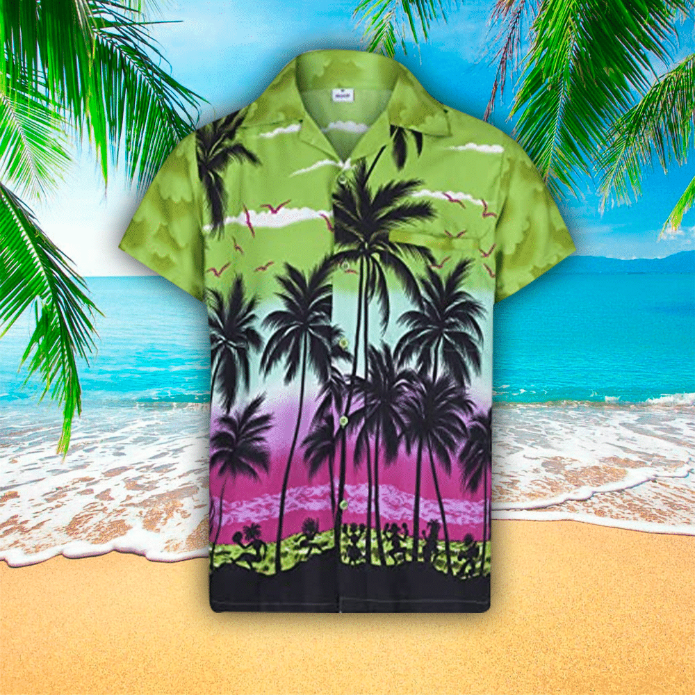 Palm Tree Hawaiian Shirt Palm Tree Lover Gifts Shirt For Men and Women