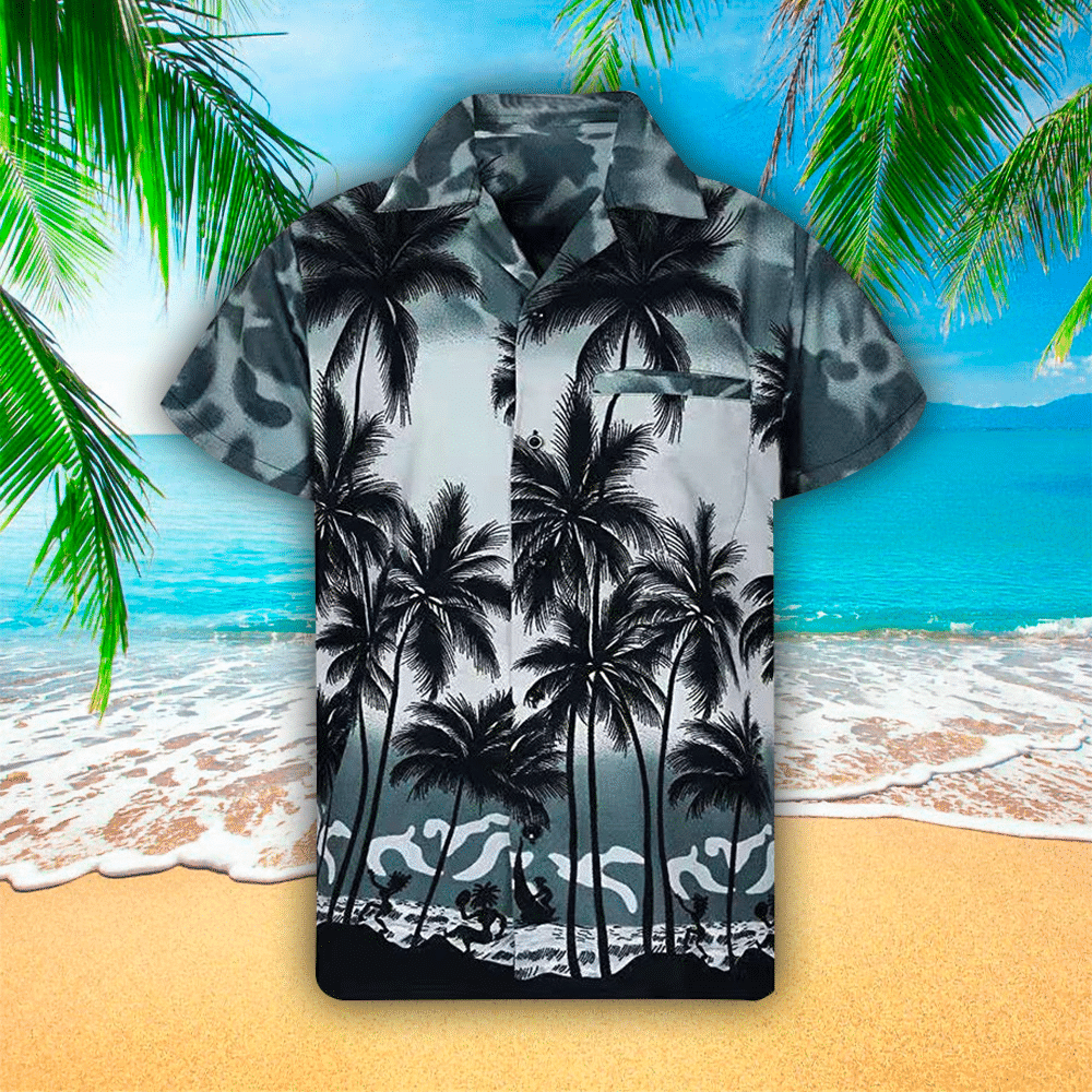 Palm Tree Hawaiian Shirt Perfect Palm Tree Clothing Shirt For Men and Women